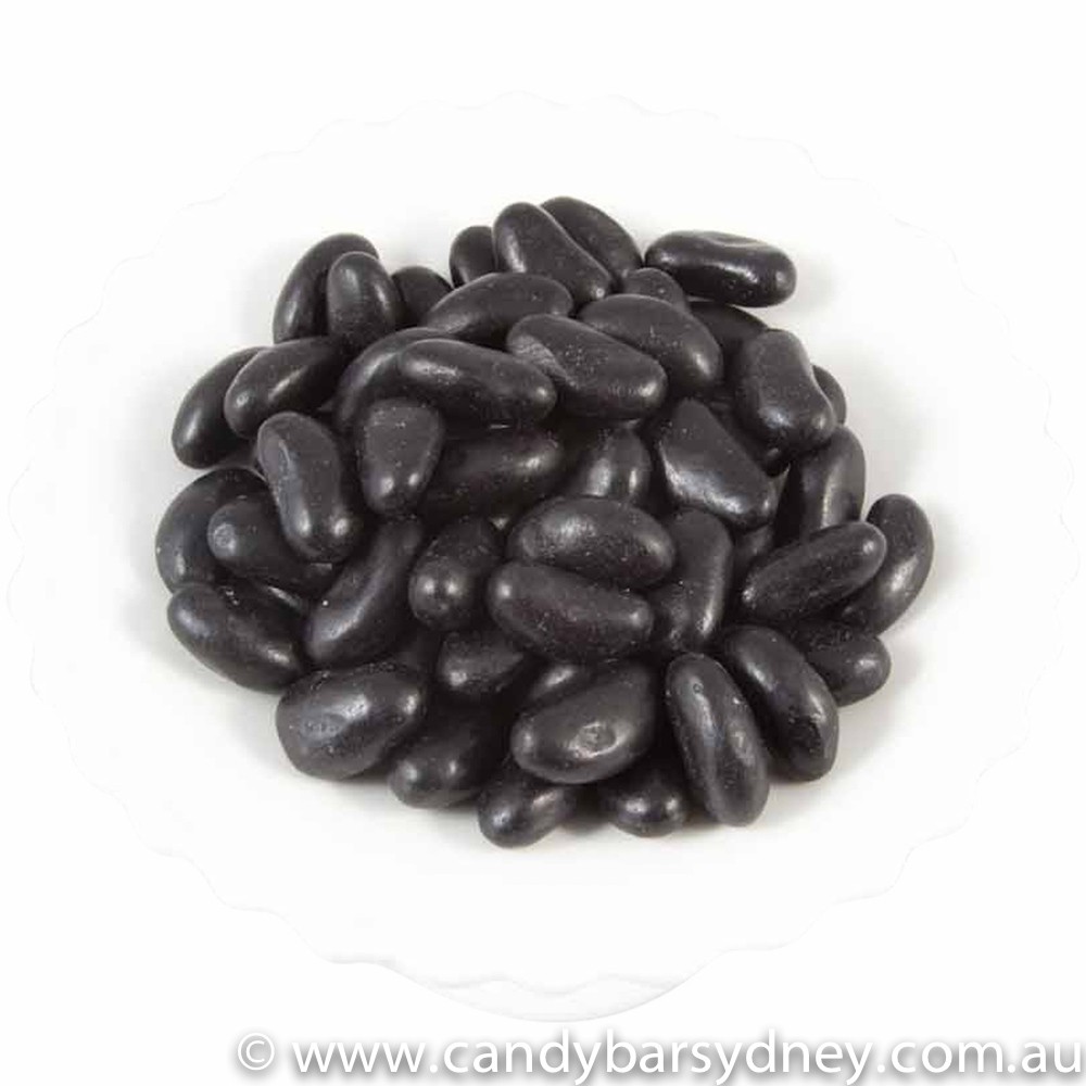 Black Jelly Beans 1kg 8kg Candy Bar Sydney